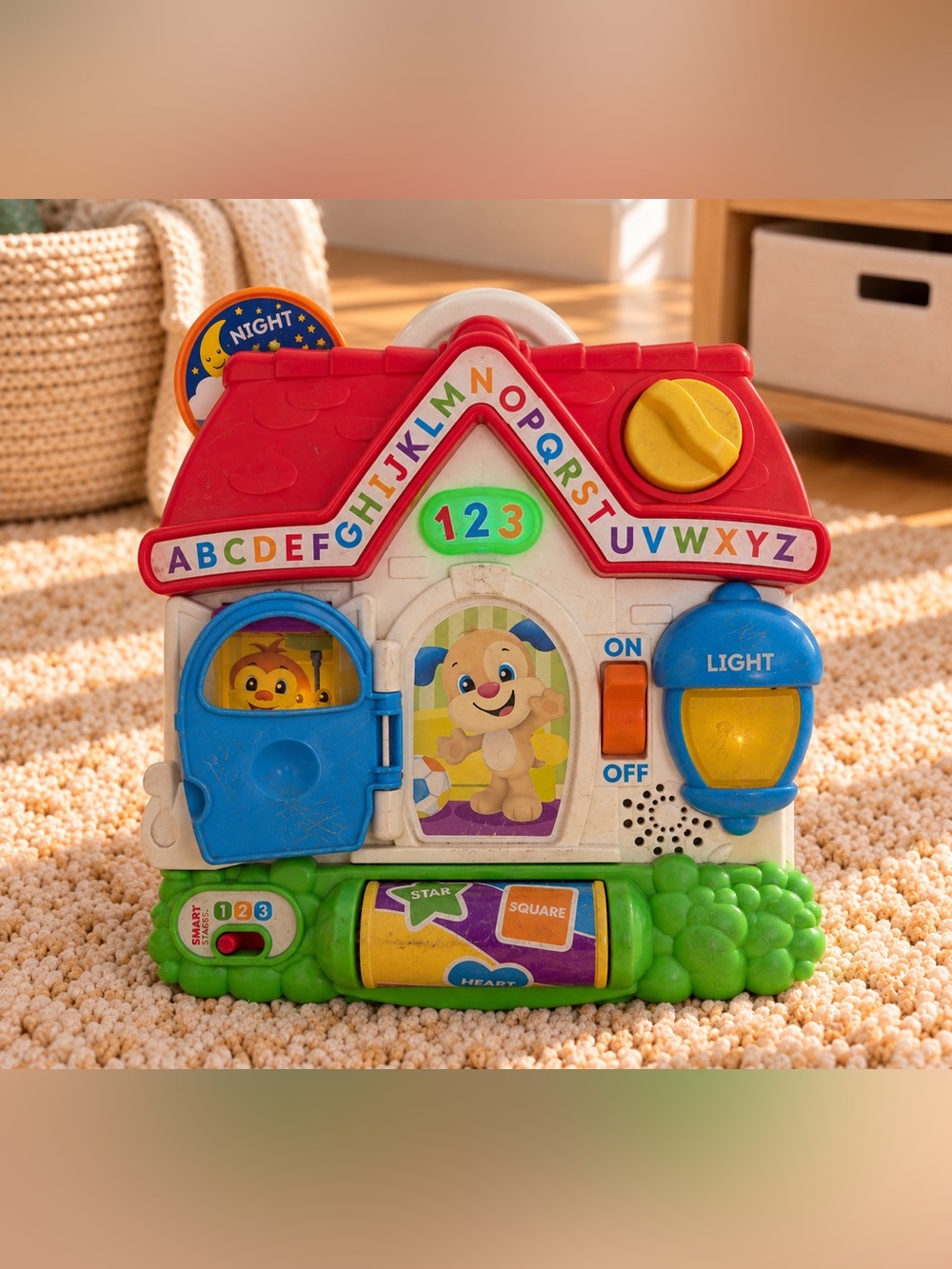 Fisher-Price Puppy’s Busy Activity Home Smart Stages Learning Toy